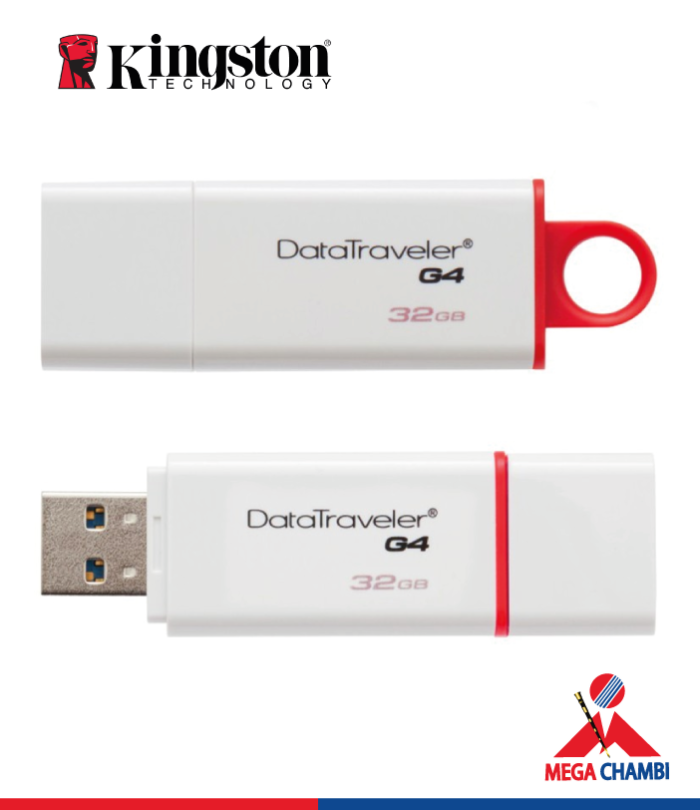 MEMORIA USB KINGSTON 32GB DTIG4 WHITE/RED 3.0