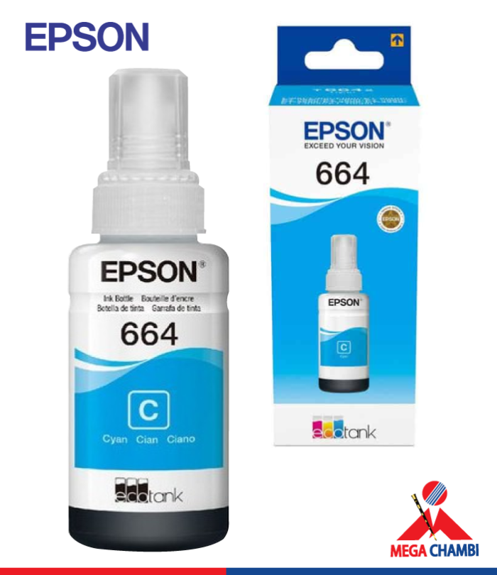 Tinta Epson T664220-AL Cyan L200