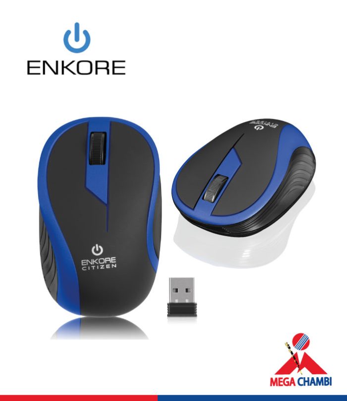 MOUSE ENKORE CITIZEN EKM111B WIFI BLUE