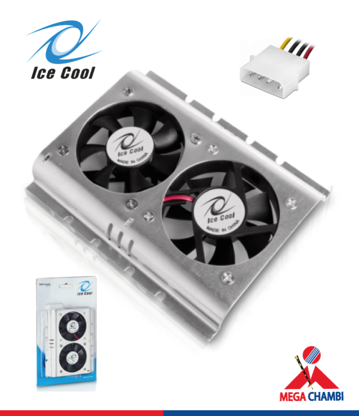 COOLER P/DISCO DURO ICE116 2FAN 6CM ICE COOL
