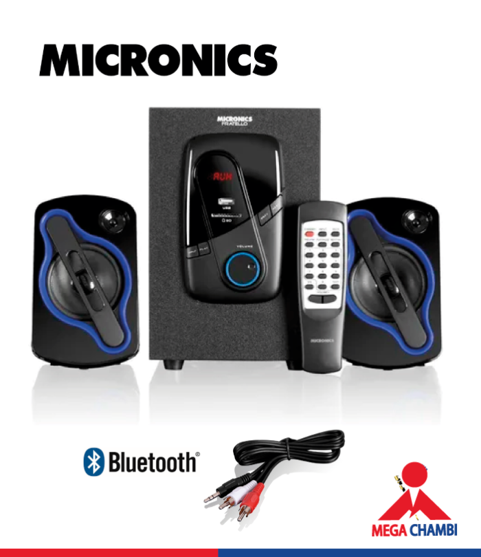 PARLANTE MICRONICS FRATELLO S7408 BT SIST. AUDIO FM/SD/USB