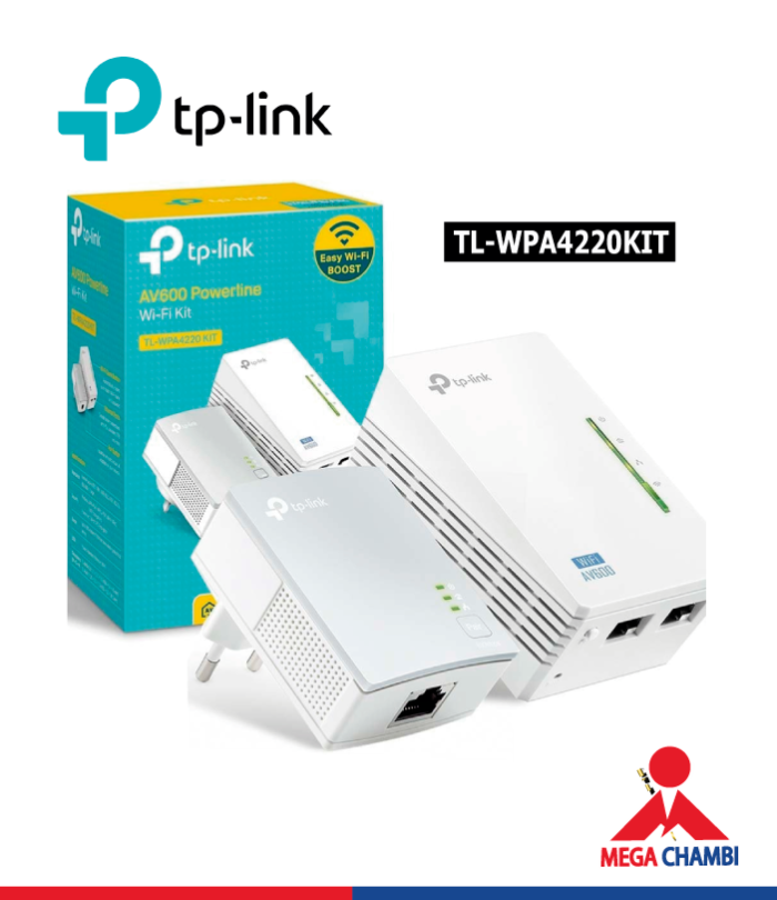 ADAPTADOR TP-LINK TL-WPA4220KIT 300MBPS POWER LINE