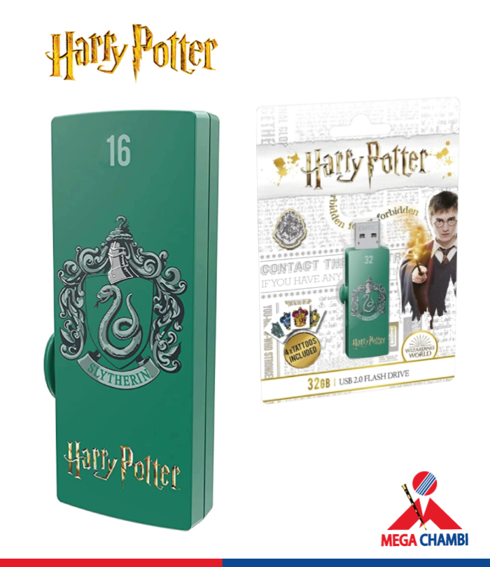 MEMORIA USB EMTEC 16GB M730 HARRY POTTER VERDE