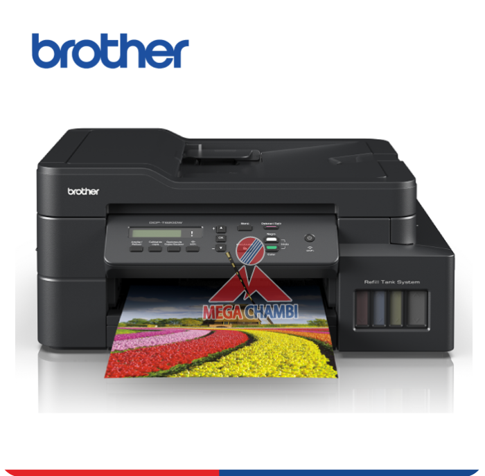 IMPRESORA BROTHER MULTIFUNCIONAL DCP-T820DW INYECCION TINTA COLOR